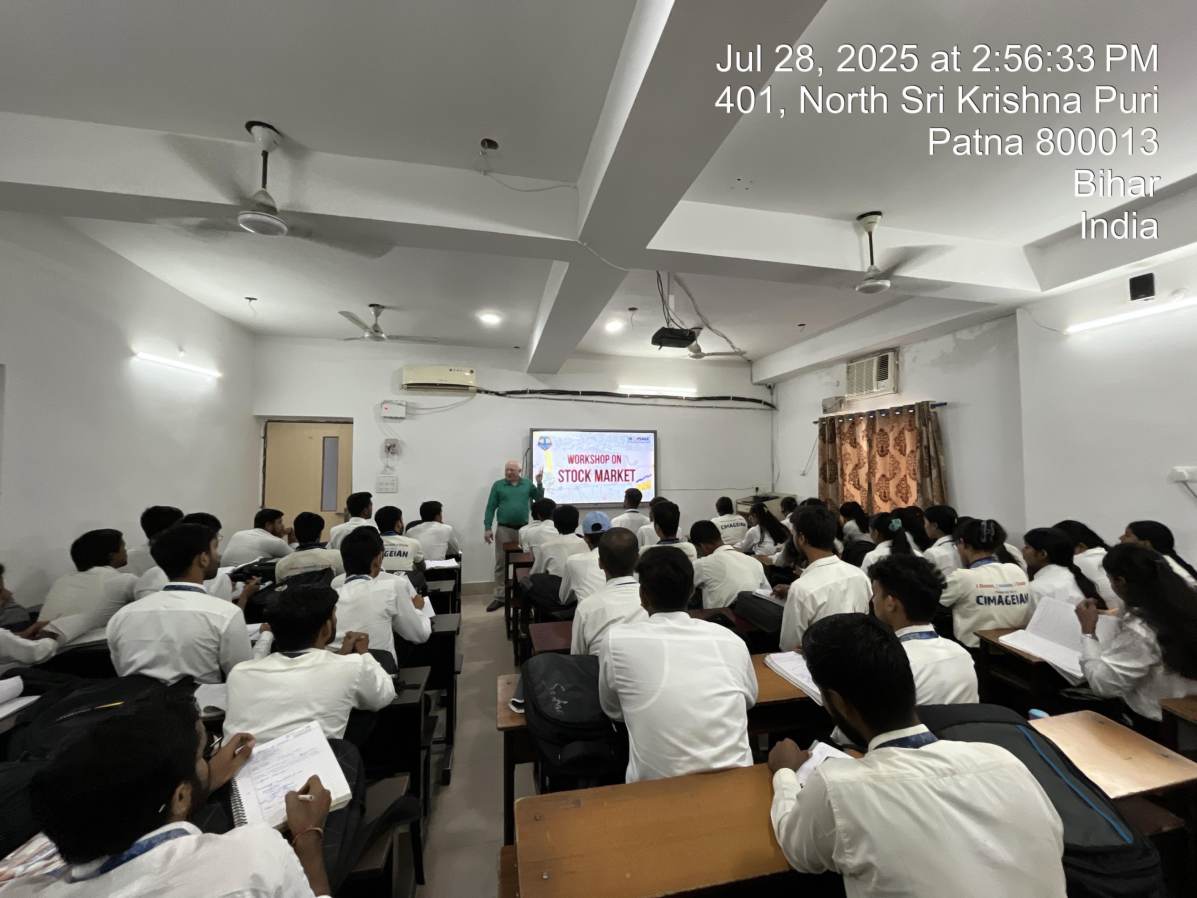 Building Careers with Stock Market Skills - A Long-Standing CIMAGE College Tradition
